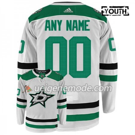 Kinder Eishockey Dallas Stars Trikot Custom Adidas Weiß Authentic